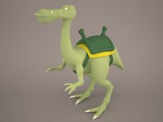 Cartoon Dinosaur 2 3D Model