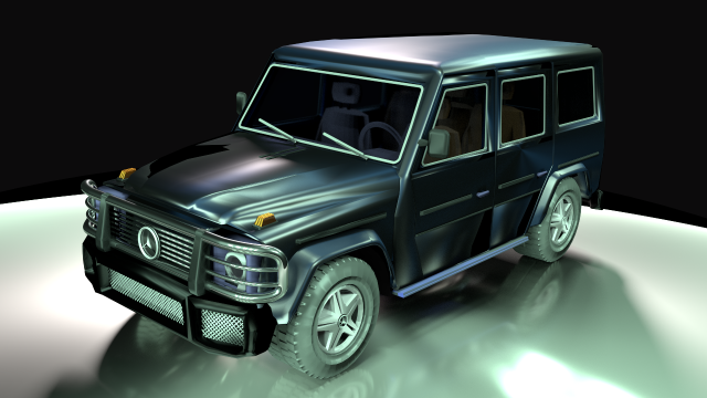 Mercedes Benz G500 3D Model