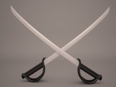 Sword Saber 4 3D Model