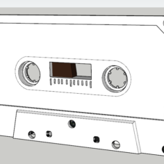 audiotape 3D Print Model