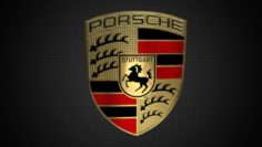 Porsche logo 3D Model