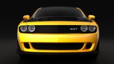 Dodge Challenger SRT Demon Prototype 2018 3D Model