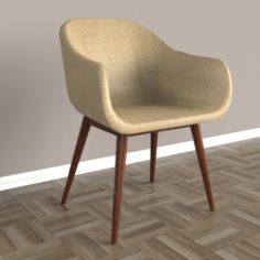 Venice Studio Office Chair 3D Model