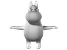 Moomin 3D Model