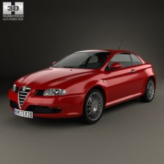Alfa Romeo GT 2004 3D Model