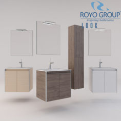 Royo Group – LOOK 600 Set Depth 44  2 Doors 3D Model