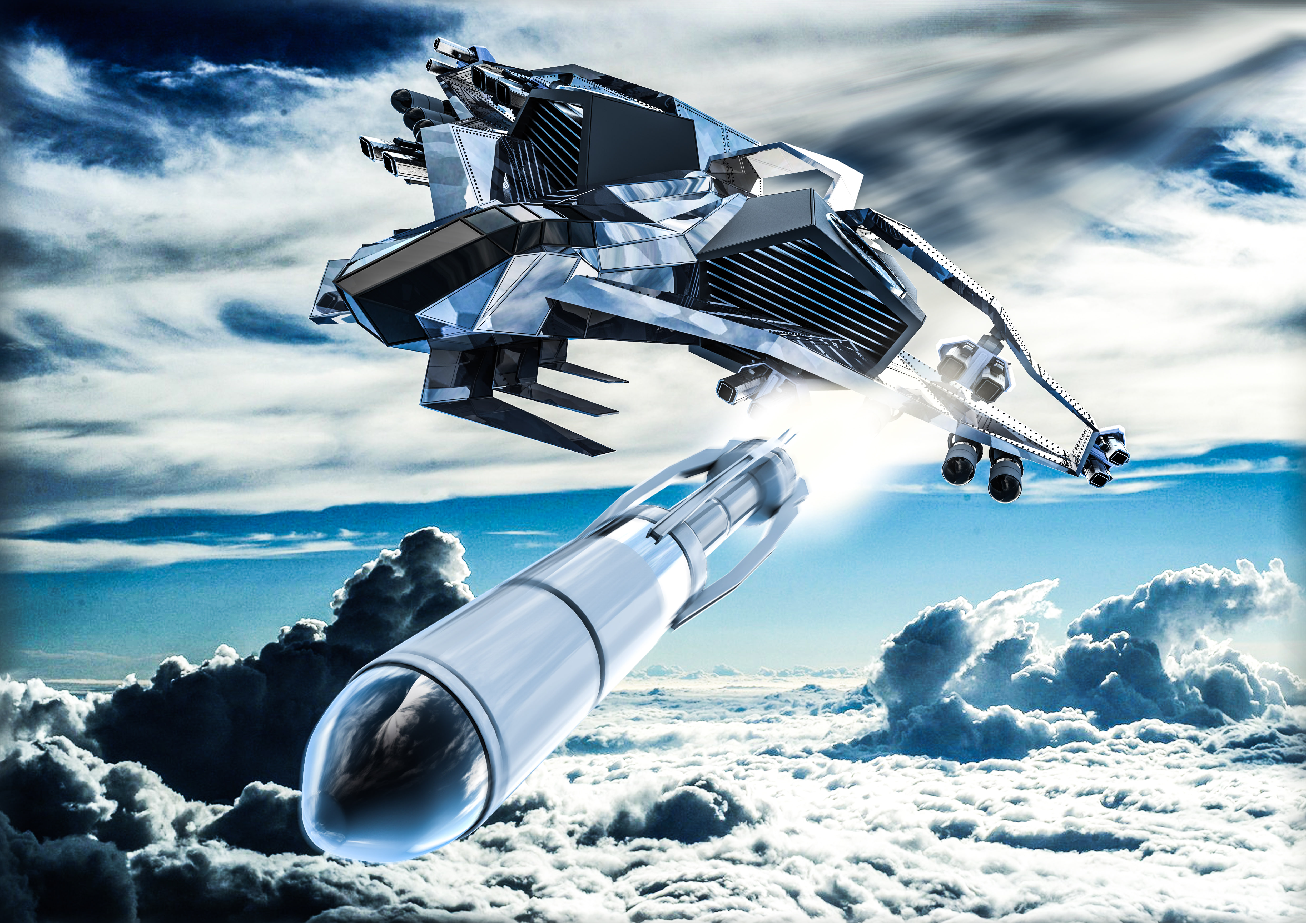 Jet Fighter 3D Model