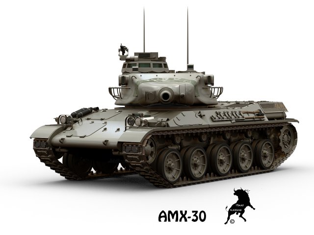 AMX-30 3D Model