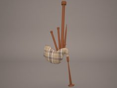Bagpipes 3D Model
