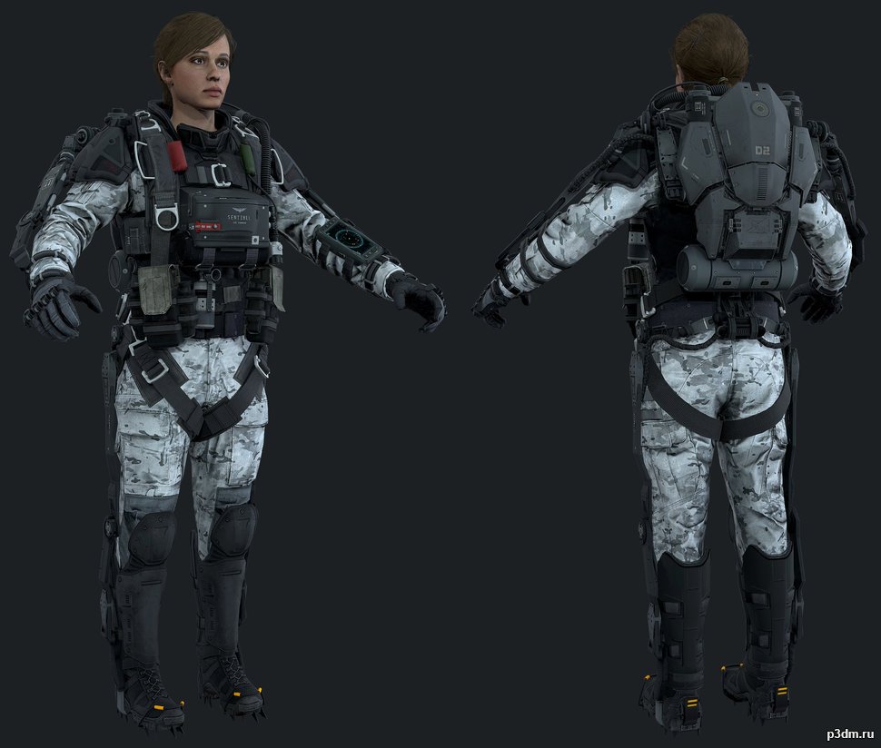 Sentinel Artic Ilana 3D Model