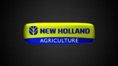 New holland logo 3D Model