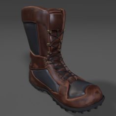 Hiking Boot 3D Model