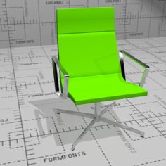 Piiroinen Option lounge chair and tables 3D Model