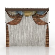 Curtain 3D Model