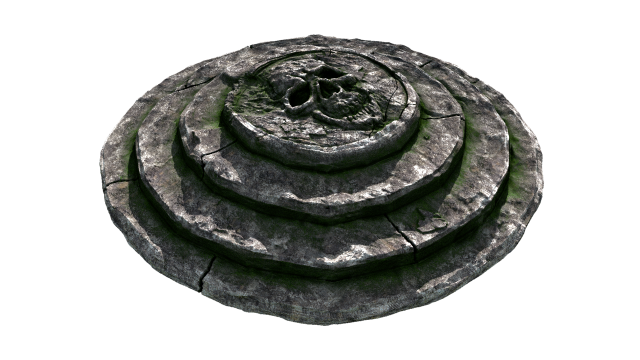 Stand stone 3D Model