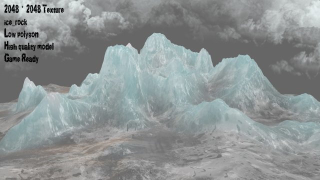 SnowMountain 05 3D Model