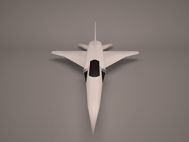 Military Aircraft 19 3D Model