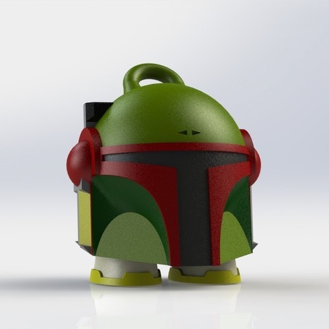 Marvin Fett 3D Print Model