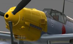 ME-109 E4 3D Model