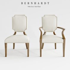 Bernhard Soho Luxe Arm Chair 3D Model
