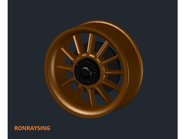 RONRAYSING RACING SPINNER 3D Print Model