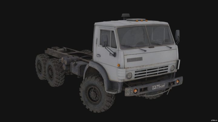 Камаз-4310 3D Model