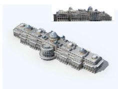 City – multi-storey commercial office building 59 3D Model