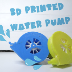 Water pump 3D Print Model