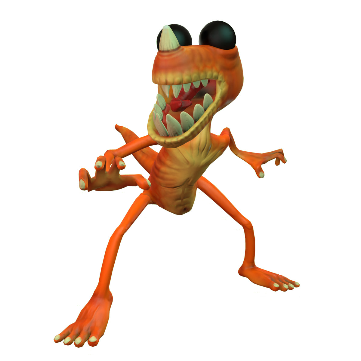 Lenny Lizard 3D Model