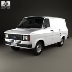 Ford Transit Panel Van 1978 3D Model