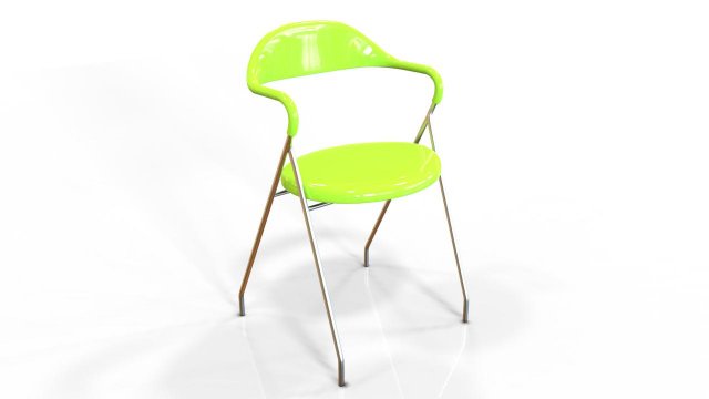 B Chair 3D Model - 3DHunt.co