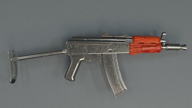 AK Pack 3D Model