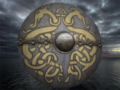 Viking shield 6 3D Model
