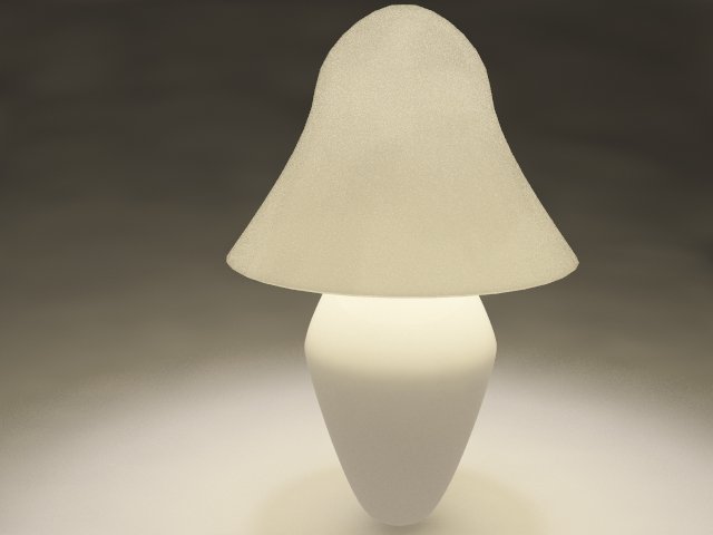 Classic table lamp Free 3D Model
