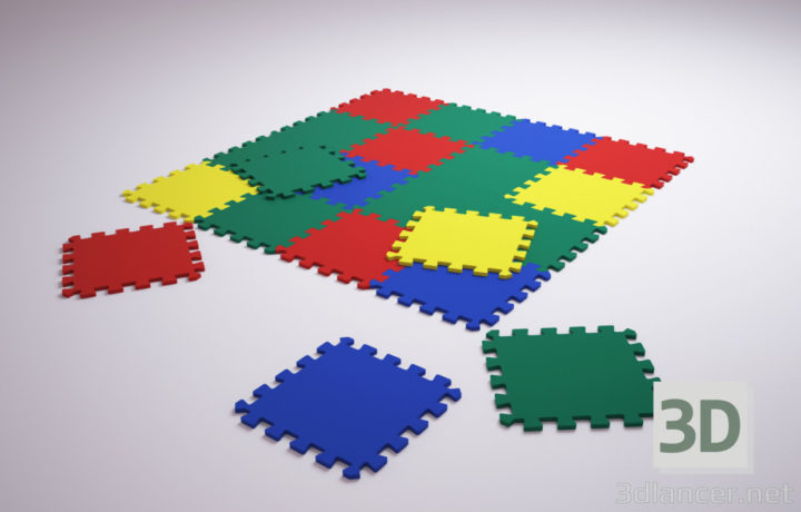 3D-Model 
rug puzzle