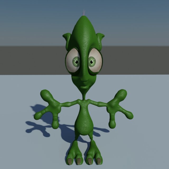 Alien 3D Model