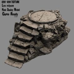 Temple 05 3D Model