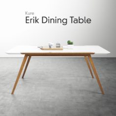 Kure Erik Dining Table 3D Model