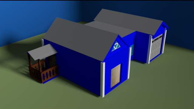 Simplehousegameready 3D Model