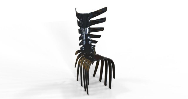 Aline Chair 3D Model