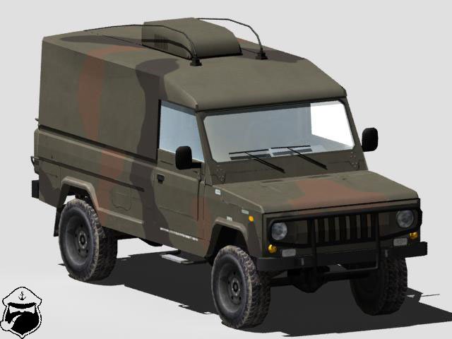 ZWD-3 Automated command vehicle 3D Model