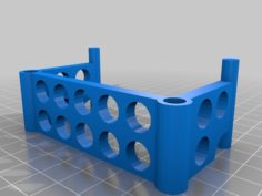 Wanhao Duplicator 4x Filament Alignment Bracket 3D Print Model