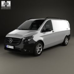Mercedes-Benz Vito W447 Panel Van L2 2014 3D Model