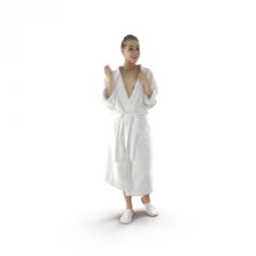 Resort girl 3D Model