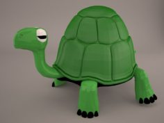 Cartoon Turtle 1 3D Model