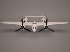 Military Aircraft 41 3D Model