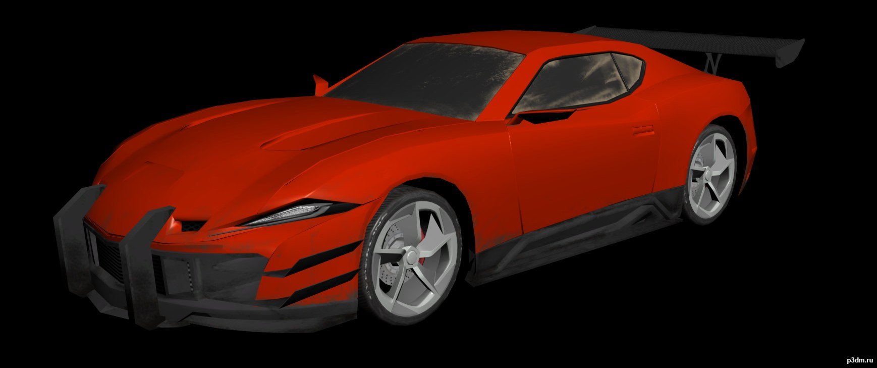 Oscar 2015 3D Model