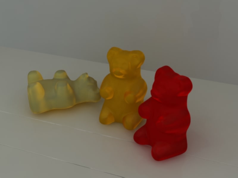 gummy bear 3D Model