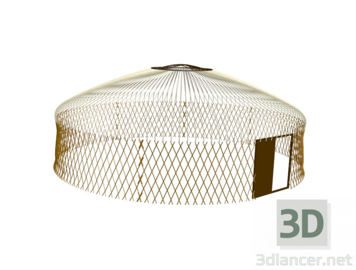 3D-Model 
yurt
