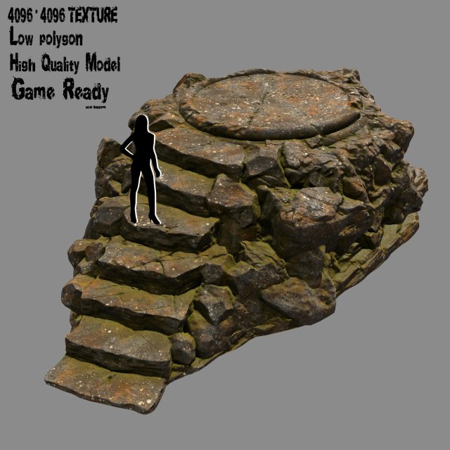 Temple 3D Model